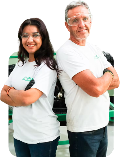 Fundadores da Escola do Mecânico